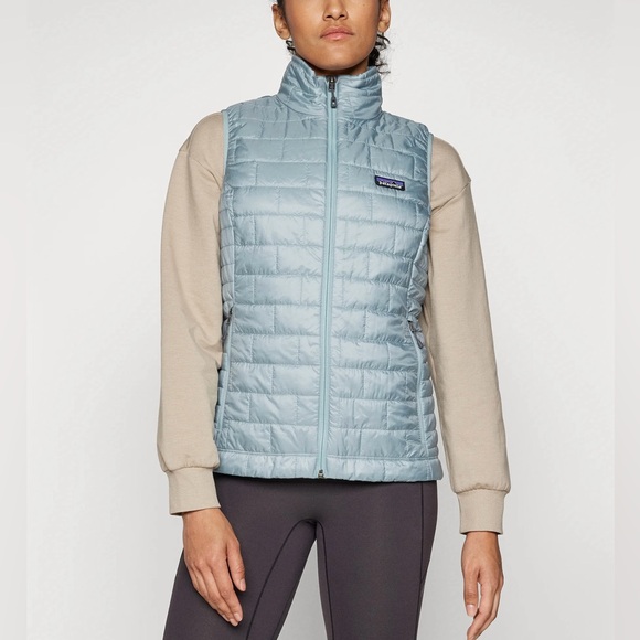NWT Patagonia Nano Puff Vest Women's Size M Thermal Blue 2024 - Picture 2 of 16